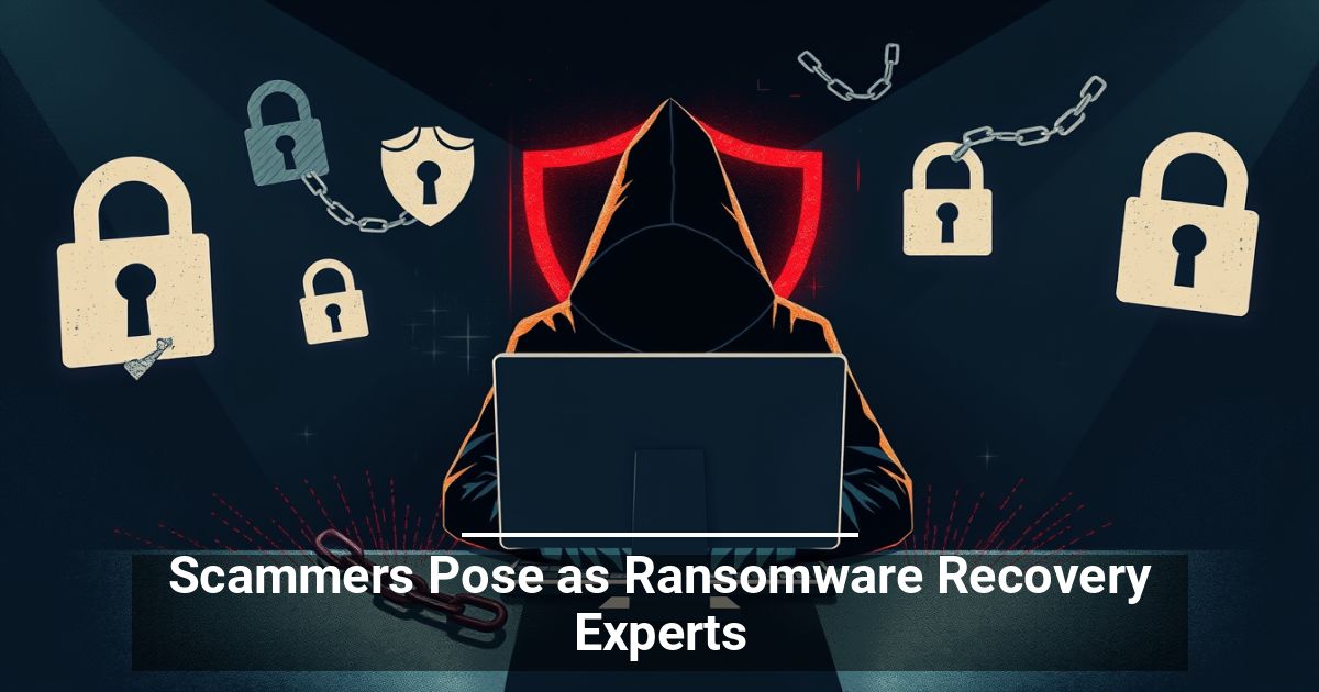 Scammers Pose as Ransomware Recovery Experts